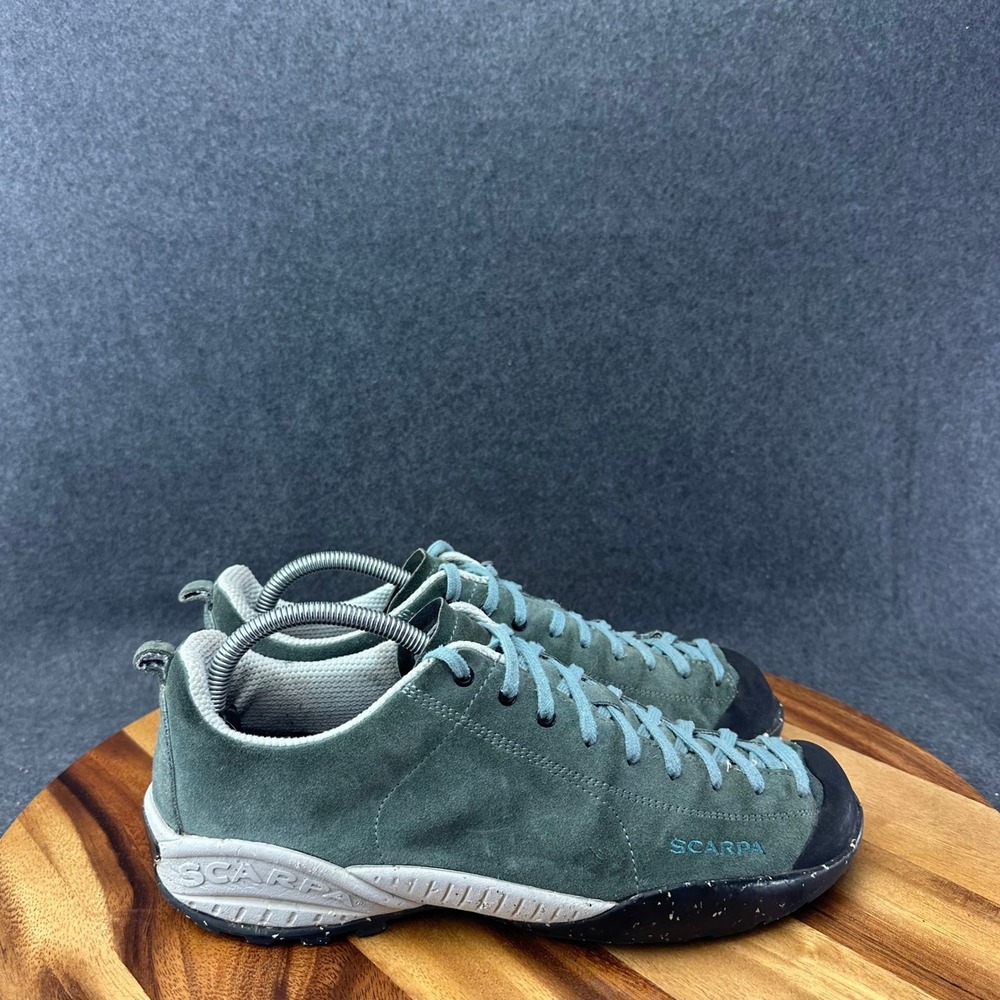 Scarpa Mojito GTX Shoes Trail Hiking Climbing Running Gray Green Men's Size 10